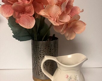 Pfaltzgraff "Tea Rose" creamer small pitcher 4 1/4