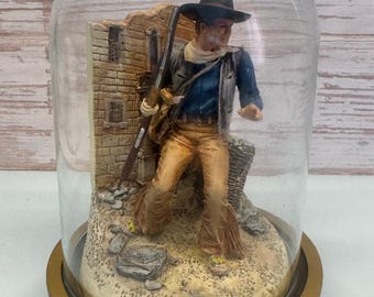 Vintage Limited Edition Hand Painted John Wayne Sculpture # B4807