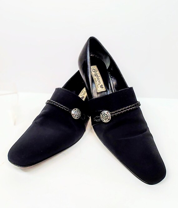 Brighton Quincy Black Heels Size 7.5 M • Made in … - image 8