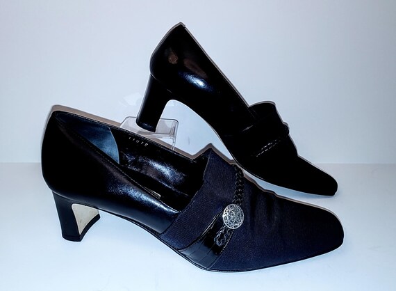 Brighton Quincy Black Heels Size 7.5 M • Made in … - image 7