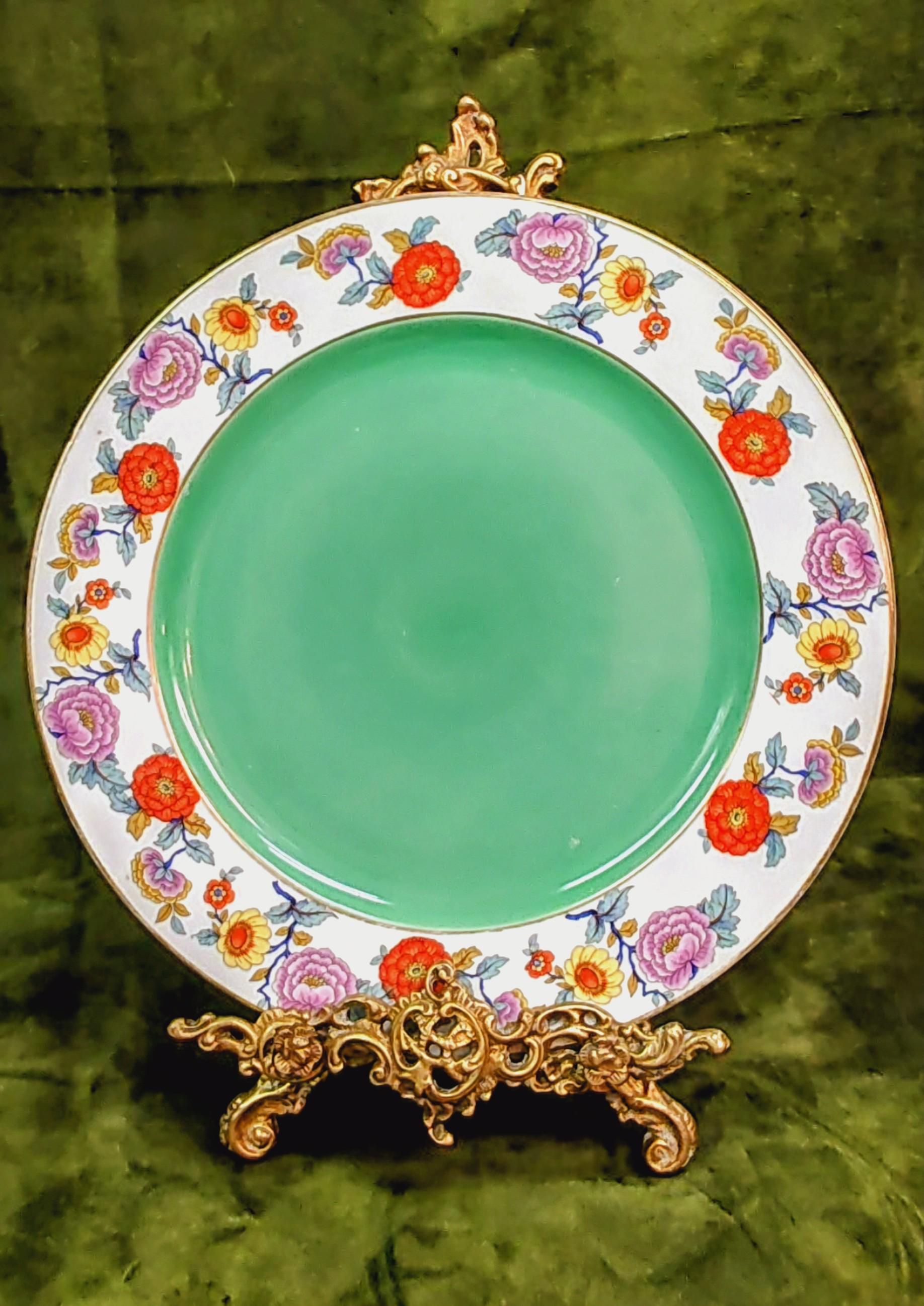 美品　フォルクステット　Volkstedt お皿(中) 美品 フォルクステット Volkstedt お皿(中) 美品 フォルクステット