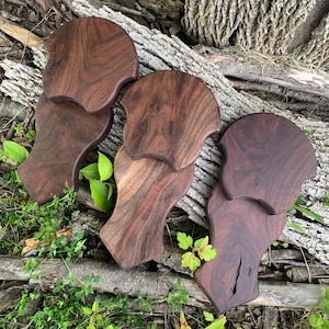 Turkey Fan Tail and Beard Plaque All Wood