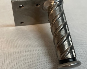 Heavy Duty Short 1" Rebar Furniture Legs with adjustable pads Set of 4 - for Sofa Legs, Metal Legs, Couch, Cabinets. 3 finishes available.