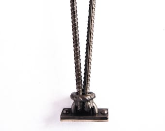 Juego de 4 patas de horquilla de refuerzo, Nudo náutico, Patas de mesa de centro, Patas de mesa de metal, Patas de banco, Patas de escritorio, Patas de mesa de refuerzo, Patas de muebles