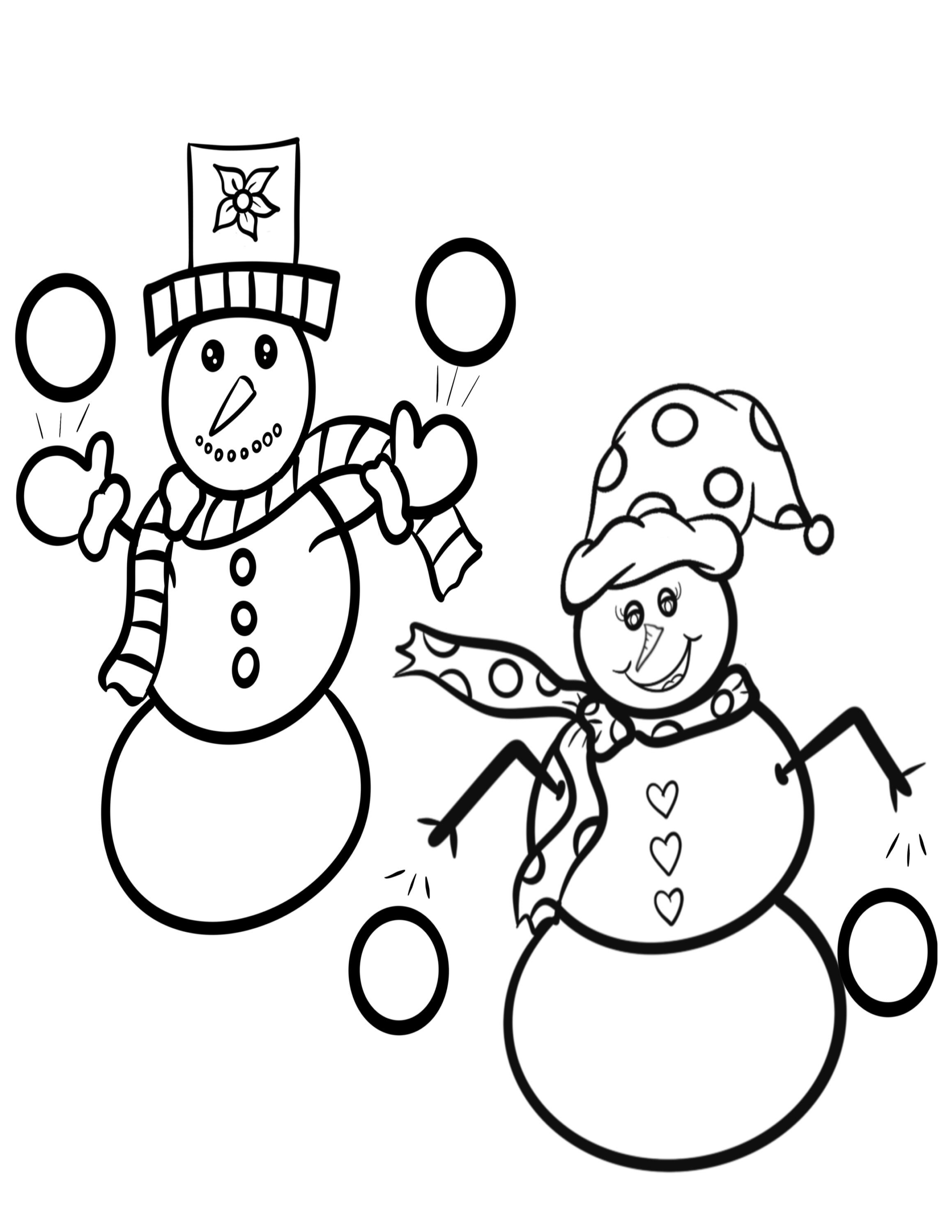 Christmas Coloring Sheets - Etsy