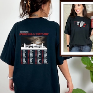 Bruce Springsteen 2023 CONCERT t-shirt, Vintage Bruce Springsteen MERCH, The Boss Custom Designed T-shirt, Springsteen And Estreet Band