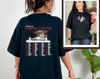 ブルース・スプリングスティーンとEストリートバンドツアーTシャツ