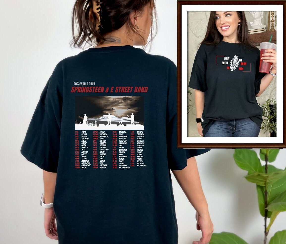 新品【メイドウォーン】Burce Springsteen Tシャツ Bruce Springsteen 2023 CONCERT T-shirt, Vintage Bruce
