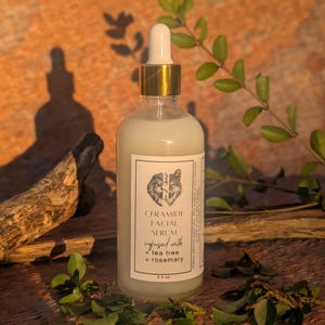Full Body Tallow Serum, Ceramides, Tea Tree & Rosemary Skin Elixir, Hydrating Skin Tonic image 2