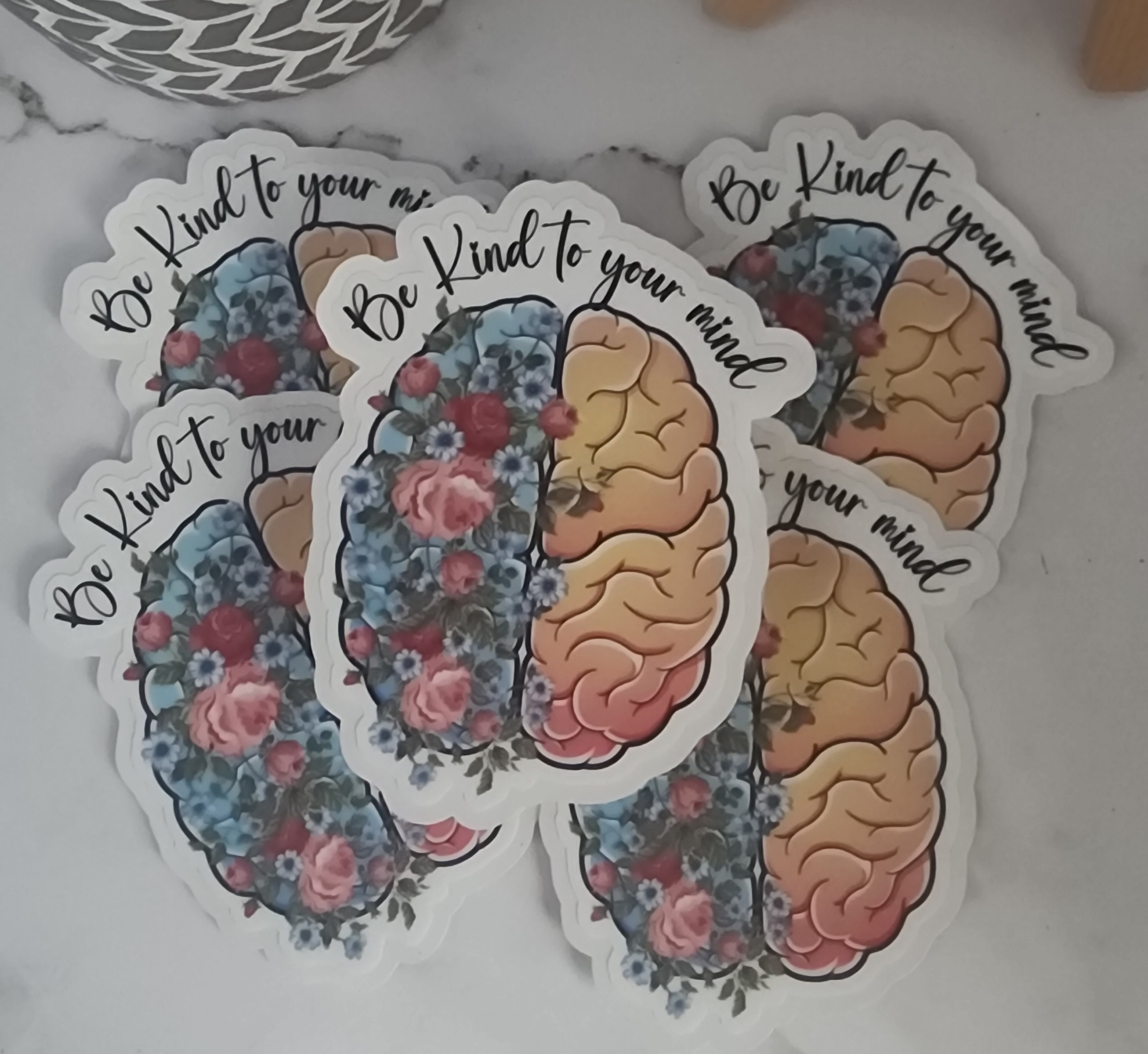 Neurodiversity Sticker Be Kind to Your Mind Sticker Laptop Sticker ...