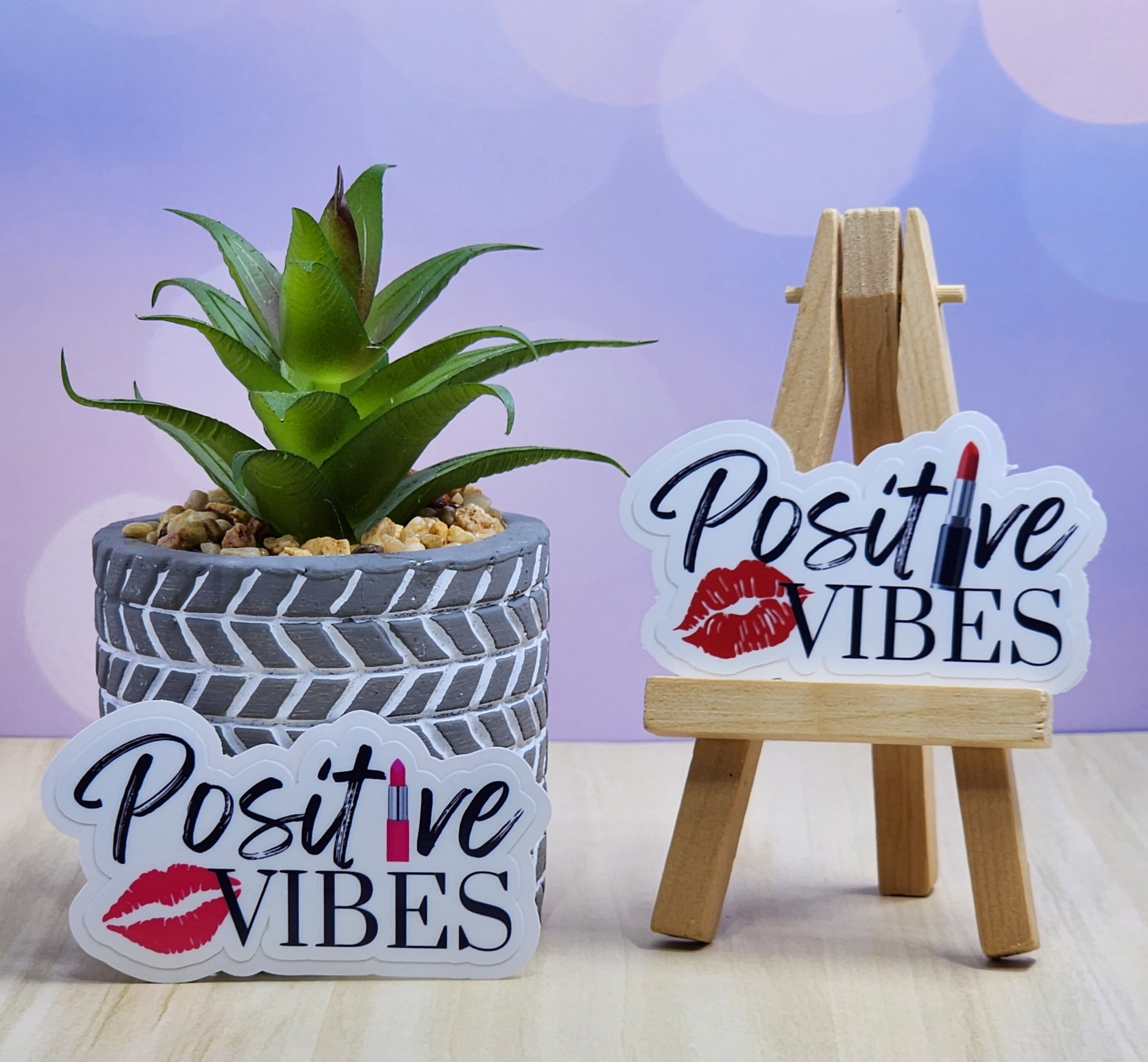 Positive Vibes Sticker  Be Kind 2 Me – Be Kind 2 Me
