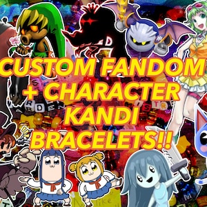 Custom Fandom/Character Bracelets!