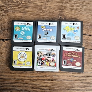 Rare Authentic Nintendo (3)DS Games
