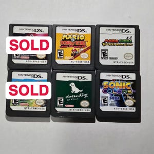 Original Nintendo DS games