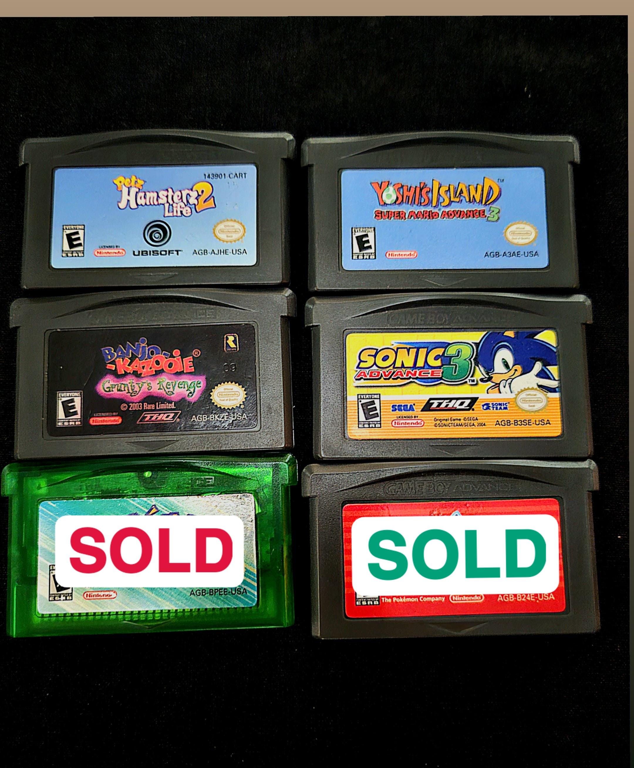 369 in 1 アドバンス Jeux GBA 369 en 1 - Cartouche Multicart Nintendo GBA SP NDS