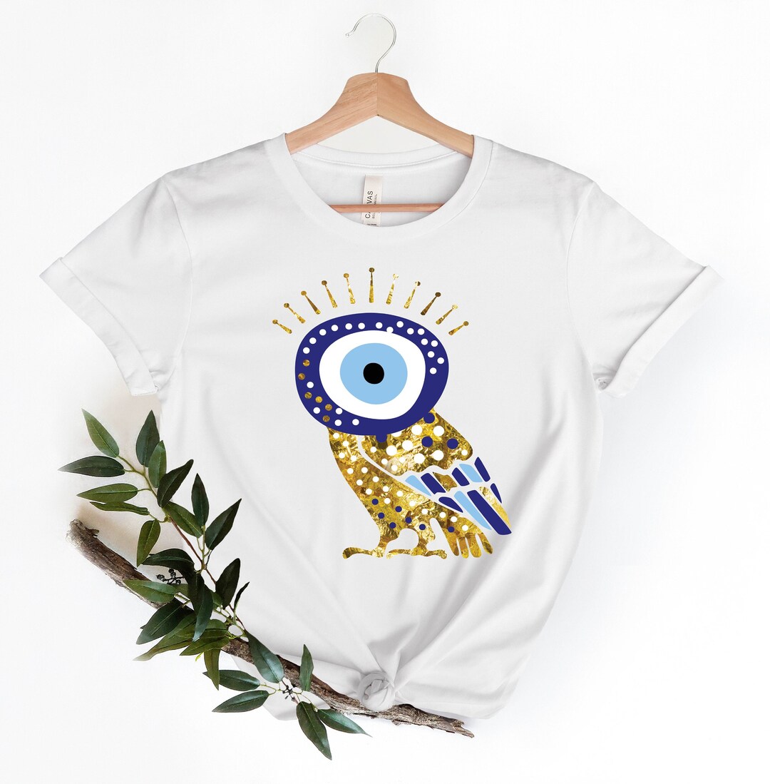 Evil Eye Hamsa Pattern Print Women Pullover Hoodie