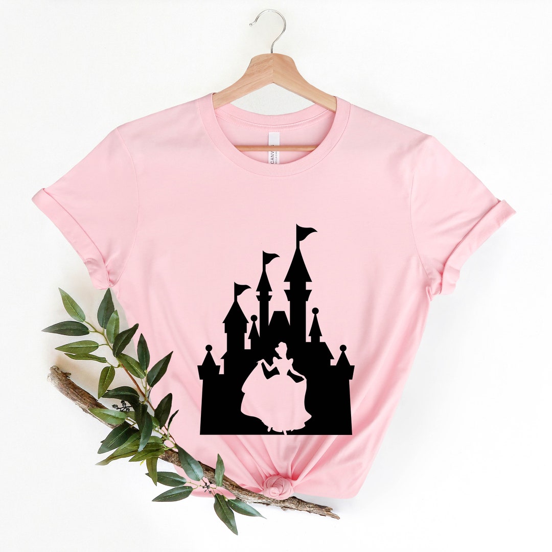 Disney Cinderella Princess Silhoutte Shirt Disney Princess - Etsy