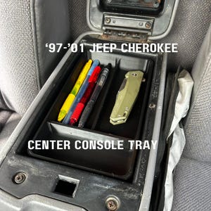 Jeep Cherokee XJ Center Console Tray (1997-2001) – Interior Storage Organizer