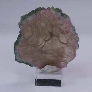 Tourmaline slice from Minas Gerais Brazil 40 grams Collectible minerals
