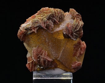 Fluorite et Baryte du Maroc  30 grammes  Minéraux de collection