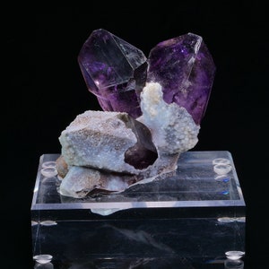Quartz var. Amethyst from Goboboseb, Namibia - 200 grams - Collectible minerals