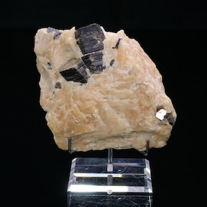 Muscovite on Rose Quartz Minas Gerais Brazil 240 grams Collectible Minerals