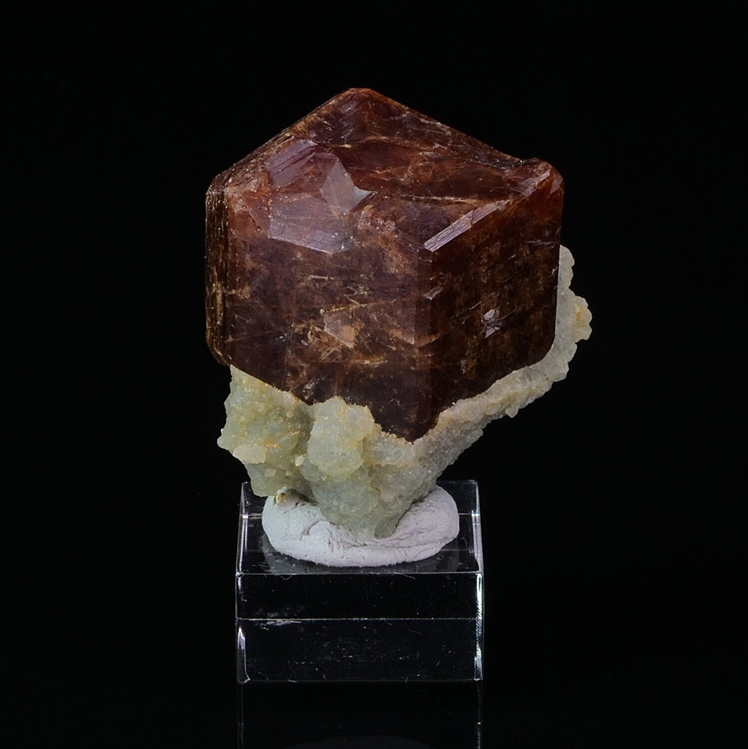 Prénhite Naturelle Du Mali – 4,05 Carats – Pierre Fine Rare – Qualité Collection