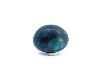 Galet en Apatite bleue 35 grammes Objet décoration en pierre naturelle