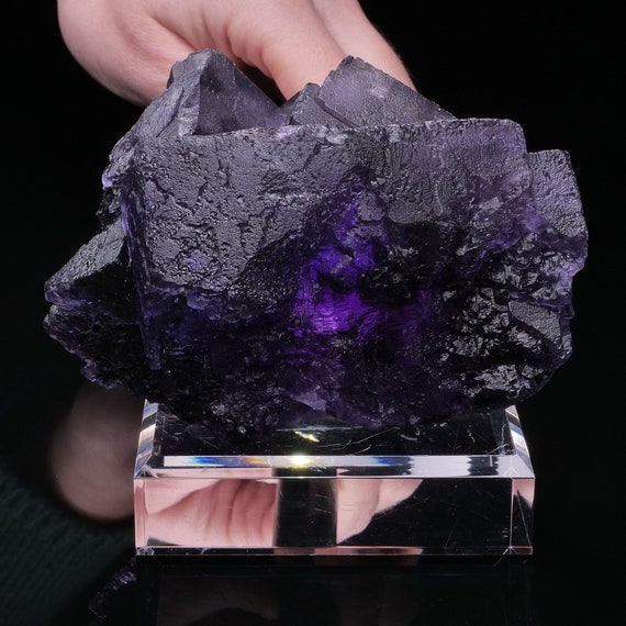 Fluorite Camissinone Mine Zogno Italy 800 Grams Collectible
