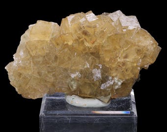 Fluorita y Pirita de la mina Moscona en España 640 gramos Minerales de colección