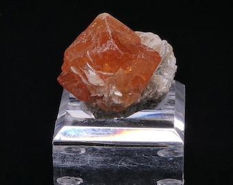Scheelite and Muscovite Pingwu mine China 60 grams Collectible minerals
