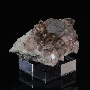 Chlorite smoky quartz Chamonix Mont Blanc France 55 grams Collectible minerals