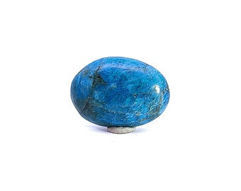 Galet en Apatite bleue 30 grammes Objet décoration en pierre naturelle