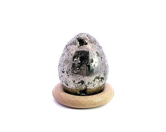 Oeuf en Pyrite 105 grammes Objet décoration en pierre naturelle