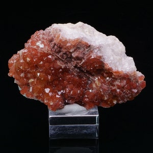 Hematoid quartz from Argentolle France 50 grams Collectible minerals