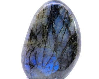 No form en Labradorite 485 grammes Objet décoration en pierre naturelle