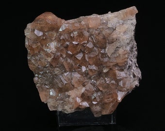 Hessonite Grossular Garnet Jeffrey Mine Canada 140 grams Collectible Minerals