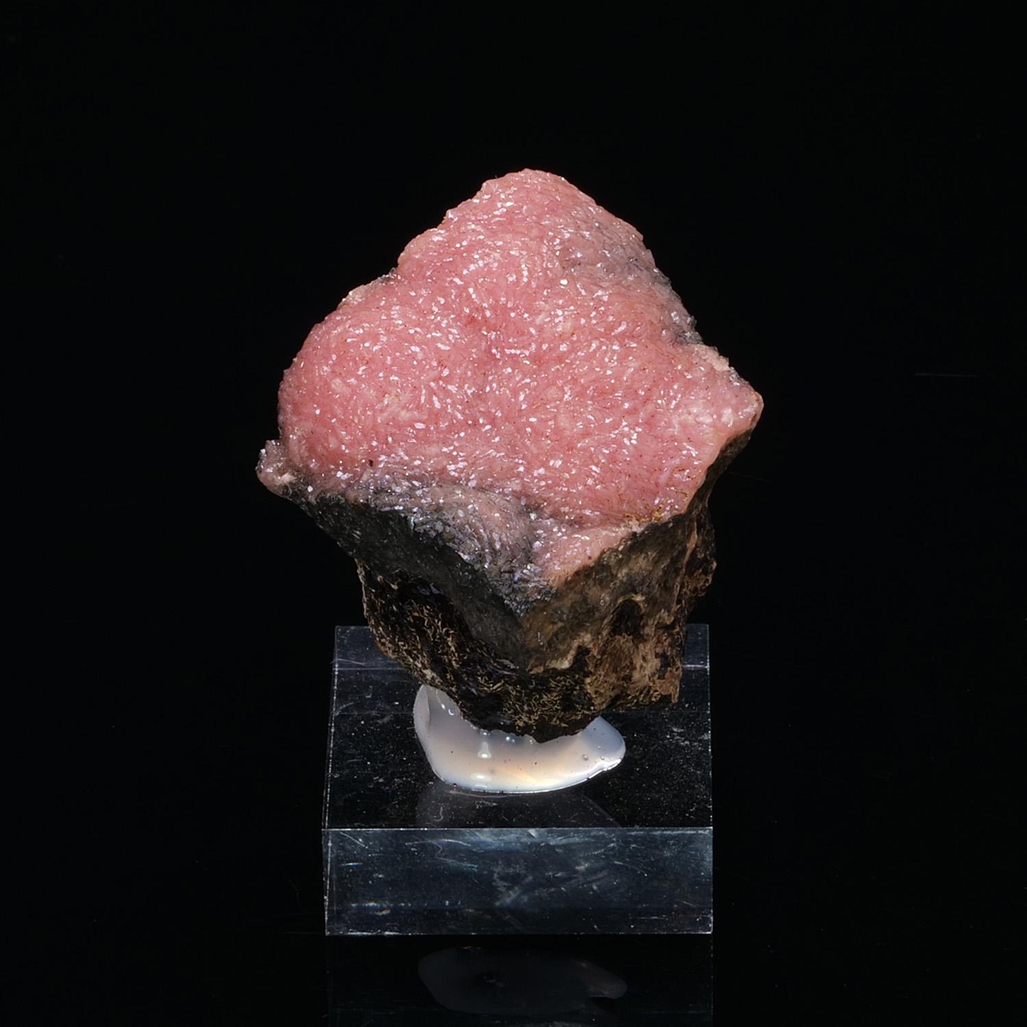 南アフリカのホタゼル鉱山産ロードクロサイト 50グラム 収集用鉱物