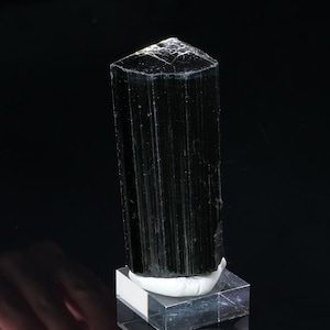Blue Cap Tourmaline from Minas Gerais Brazil 130 grams Collectible Minerals