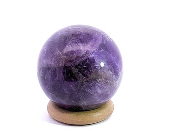 Sphère en Améthyste 190 grammes Objet décoration en pierre naturelle