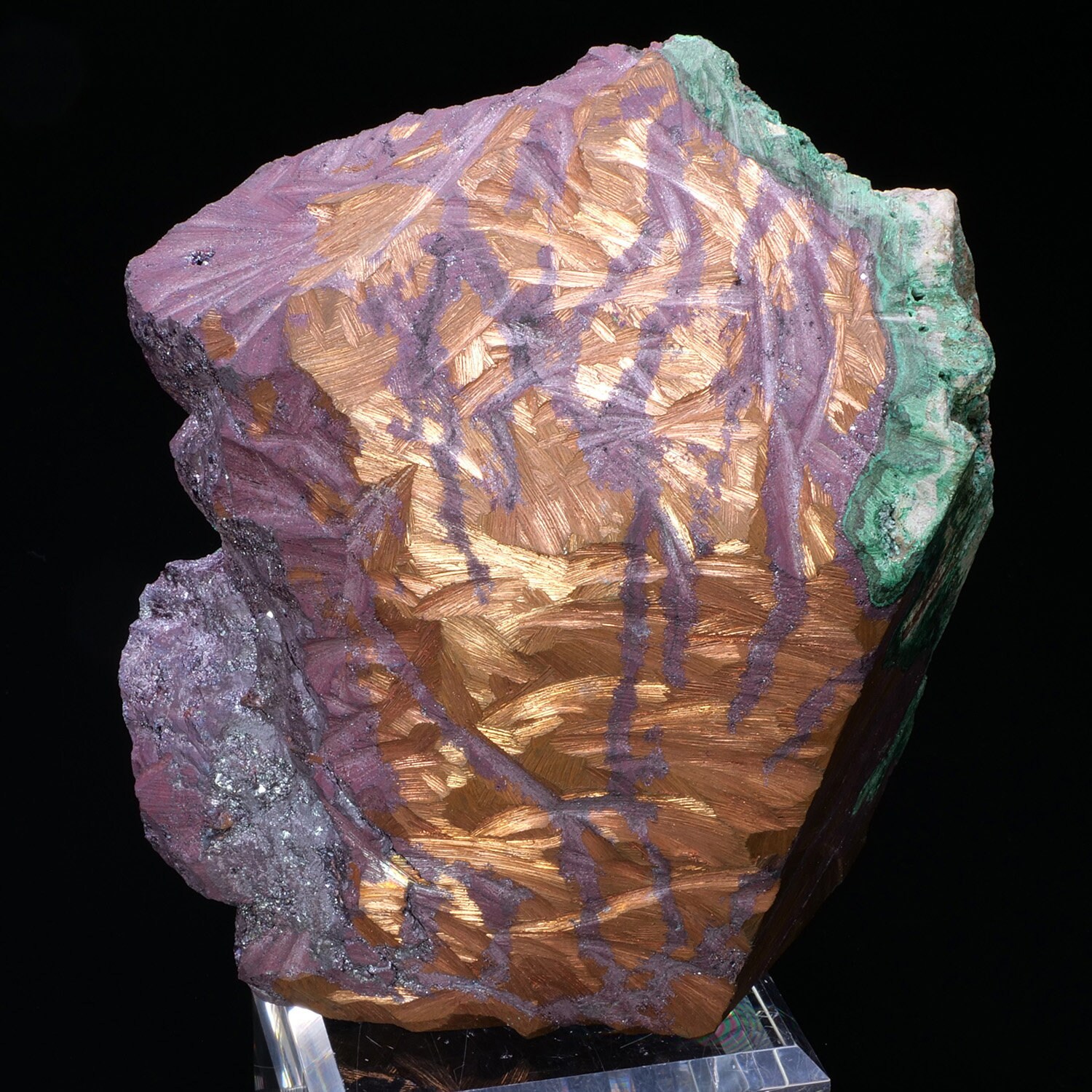 Cuprite and Malachite Mashamba West Mine DR Congo 2080 Grams