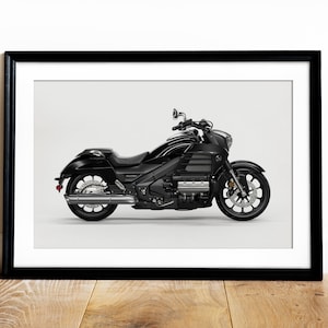 Honda Valkyrie Motorcycle Ultra High Resolution A2 Print Ready Digital Image