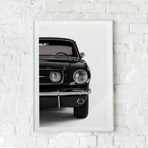 1965 Ford Mustang Fastback Ultra High Resolution Print Ready Digital Image