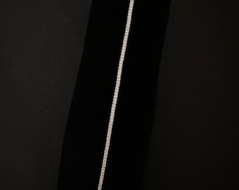 Italian Sterling Silver CZ Bracelet