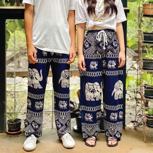 SiamStyle Harem Elephant Pants Women Yoga Boho Casual Pants with Pockets