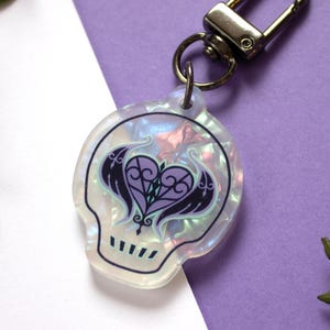 Deaths Head Keychain