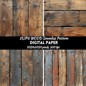 Wood digital paper, Dark wood digital, Paper digital wood paper, Wood scrapbook paper, Rustic wood digital paper, Wood digital,Digital wood
