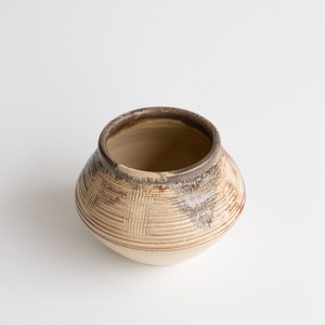 Rustic Vintage Ceramic Bowl Spanish Handmade Studio Pottery European Hand Thrown Decorative Vessel image 4