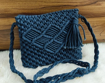 Women Macrame Bag women handbags Macrame Purse Bags hand knitted bags gifts for women sling bags gifts for her