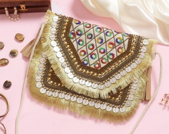 Women boho bags Bohemian bag sling bag Indian Envelope bag handmade handbags embroidered sling bag banjara hippie purse Afghani large clutch